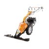 Traktorek jednoosiowy z kosiarką listwową BASSI 999K MAX - 6.5HP Loncin, szerokość koszenia 970 mm