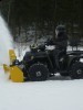 Pług wirnikowy spalinowy PW-ATV-120 podczepiany do ATV / Quad
